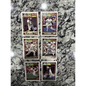 LOT OF 6  1992 TOPPS GOLD WINNER BASEBALL All Star‎ Ripken Franco Carter Boggs